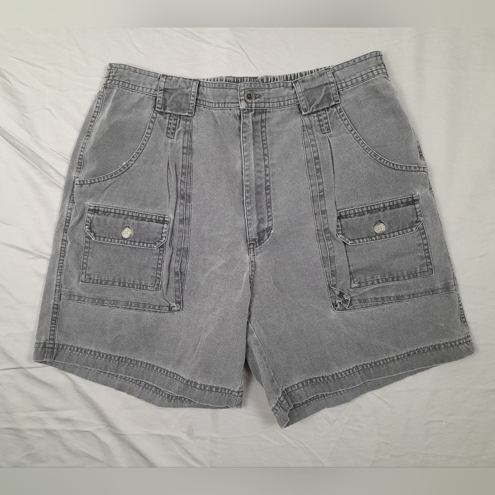 Red head redhead cargo shorts fishing 100% cotton 36 stretch